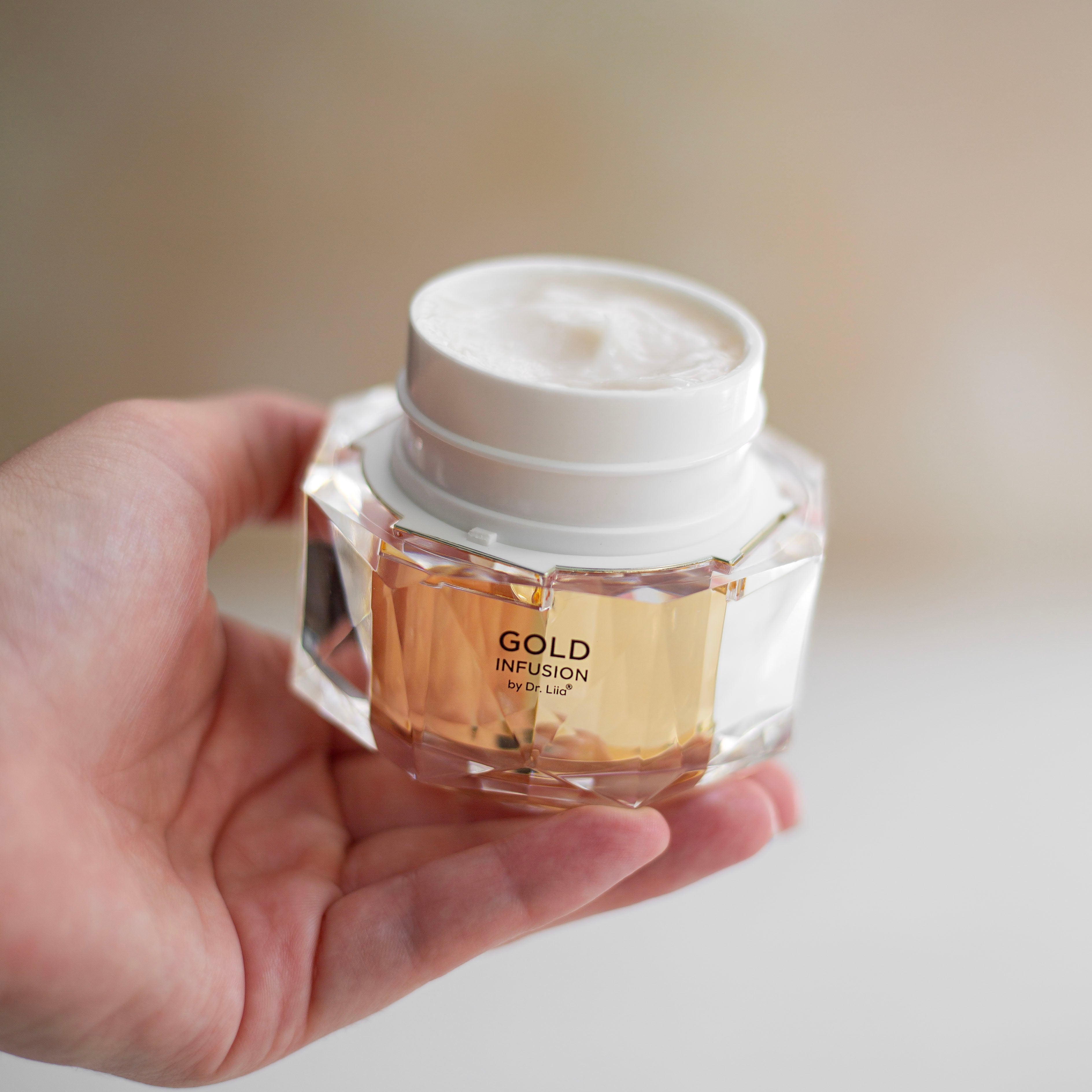 Anti-Aging Gold Infusion Cream – Brightening, Firming & Hydrating