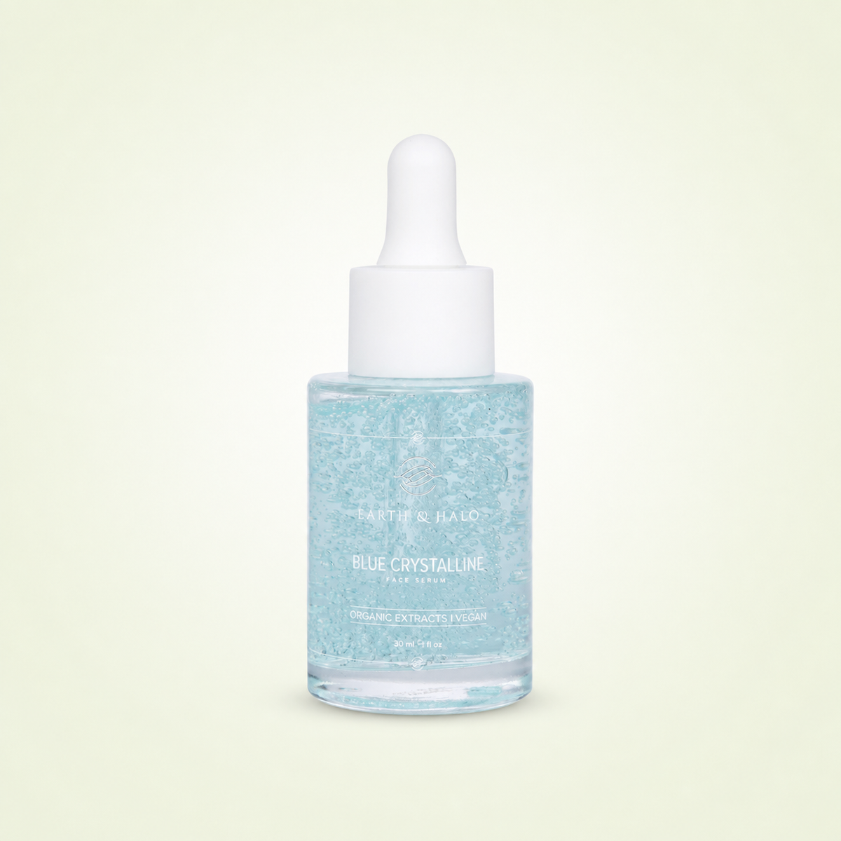 Blue Crystalline Face Serum 30 ml – Elle's Best Serum of 2023 | Vegan & Organic Extracts